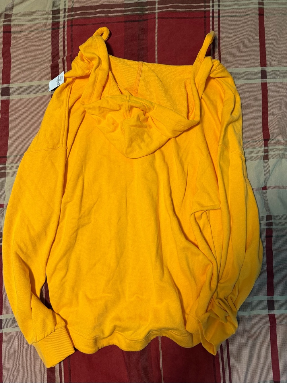 Old Navy Bright Orange Hooded Tunic - Picture 4 of 4
